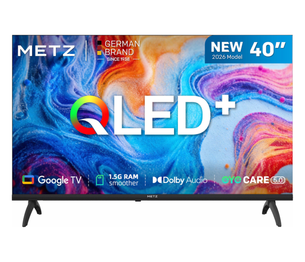 Metz 40MQH7030Z 40" QLED  FHD Google TV  Flicker Free, Light Sens - 1532474 - zdjęcie